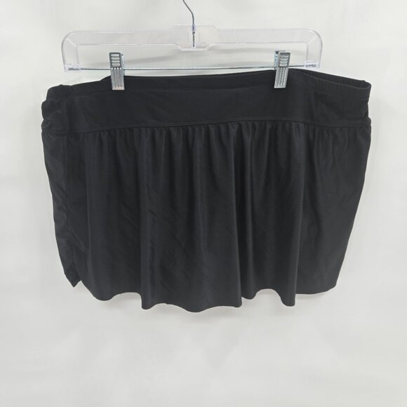 Vintage Delta Burke Black Swim Skirt 22W - Picture 2 of 6